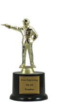 7" Pedestal Marksman Trophy