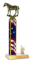 13" Quarter Horse Trim Trophy