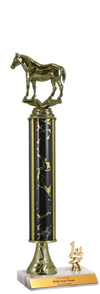 15" Excalibur Quarter Horse Trim Trophy