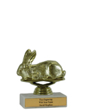 4" Rabbit Economy Trophy