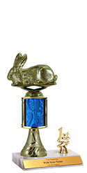 8" Excalibur Rabbit Trim Trophy