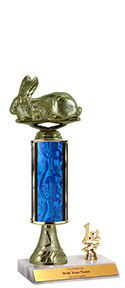 10" Excalibur Rabbit Trim Trophy