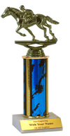 9" Racing Horse Trophy