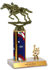 9" Racing Horse Trim Trophy