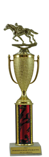 14" Racing Horse Cup Trophy