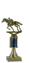 9" Excalibur Racing Horse Trophy