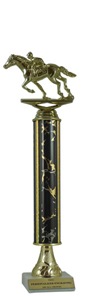 15" Excalibur Racing Horse Trophy