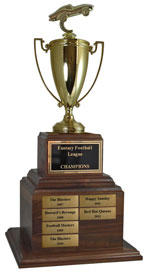 Perpetual Stock Car Metal Cup Trophy
