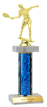 12" Raquetball Double Marble Trophy