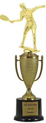 12" Raquetball Cup Pedestal Trophy