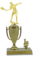 10" Raquetball Cup Trim Trophy