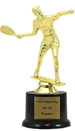 7" Pedestal Raquetball Trophy