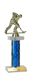 12" Roller Hockey Double Marble Trophy