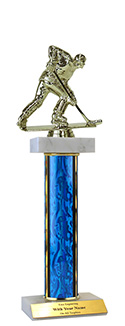 14" Roller Hockey Double Marble Trophy
