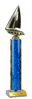 14" Sailboat Trophy