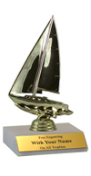 6" Sailboat Trophy