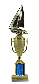 12" Sailboat Cup Trophy