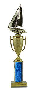 14" Sailboat Cup Trophy
