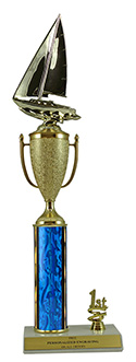 16" Sailboat Cup Trim Trophy
