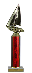 12" Sailboat Economy Trophy