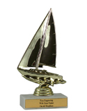 6" Sailboat Economy Trophy