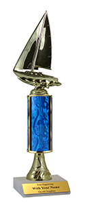 12" Excalibur Sailboat Trophy