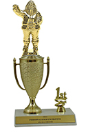 10" Christmas Cup Trim Trophy