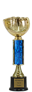 12" Softball Glove Pedestal Trophy