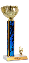 13" Softball Glove Trim Trophy