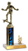 10" Skateboarding Trim Trophy