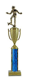 16" Skateboarding Cup Trophy