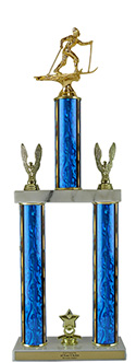 22" Cross Country Skiing Trophy
