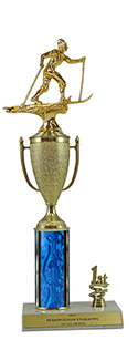 14" Cross Country Skiing Cup Trim Trophy