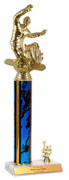 15" Snowboarding Trim Trophy