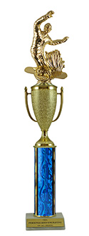 16" Snowboarding Cup Trophy