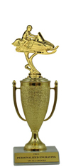 10" Snowmobile Cup Trophy