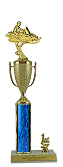 16" Snowmobile Cup Trim Trophy