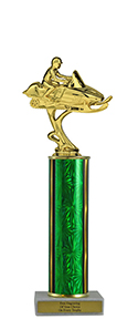 12" Snowmobile Economy Trophy