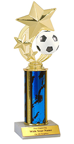 10" Soccer Spinner Trophy