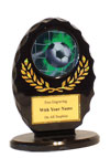 5" Oval Soccer Award