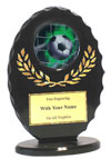 6" Oval Soccer Award