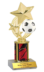 8" Soccer Spinner Trophy