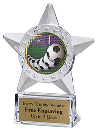 Soccer Star Acrylic Award