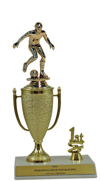 10" Soccer Cup Trim Trophy