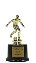 7" Pedestal Soccer Trophy