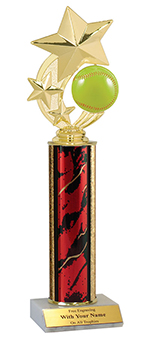 11" Softball Spinner Trophy
