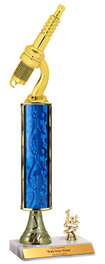 14" Excalibur Spark Plug Trim Trophy