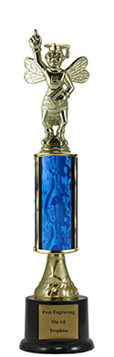 13" Spelling Bee Pedestal Trophy