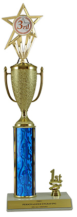 16" 3rd Place Cup Trim Trophy