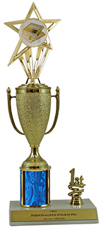 12" Reading Cup Trim Trophy